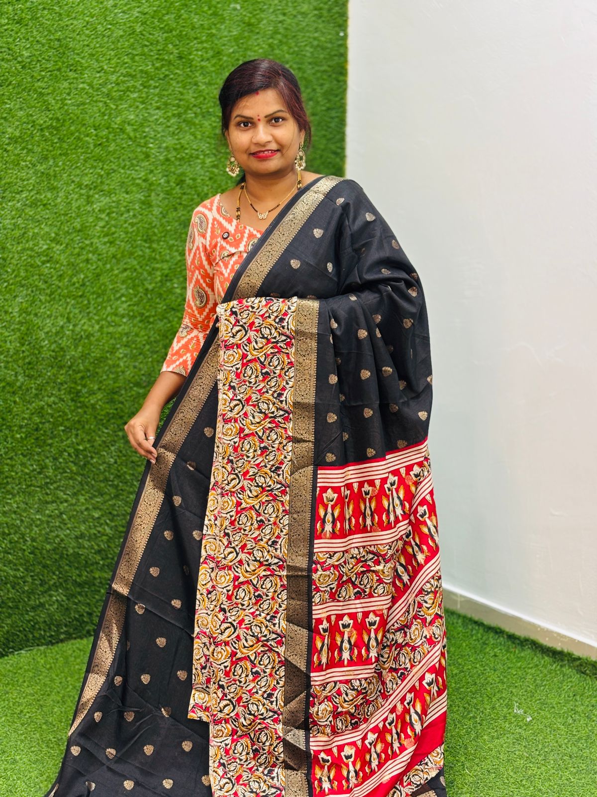 Banarasi Mangalagiri Saree