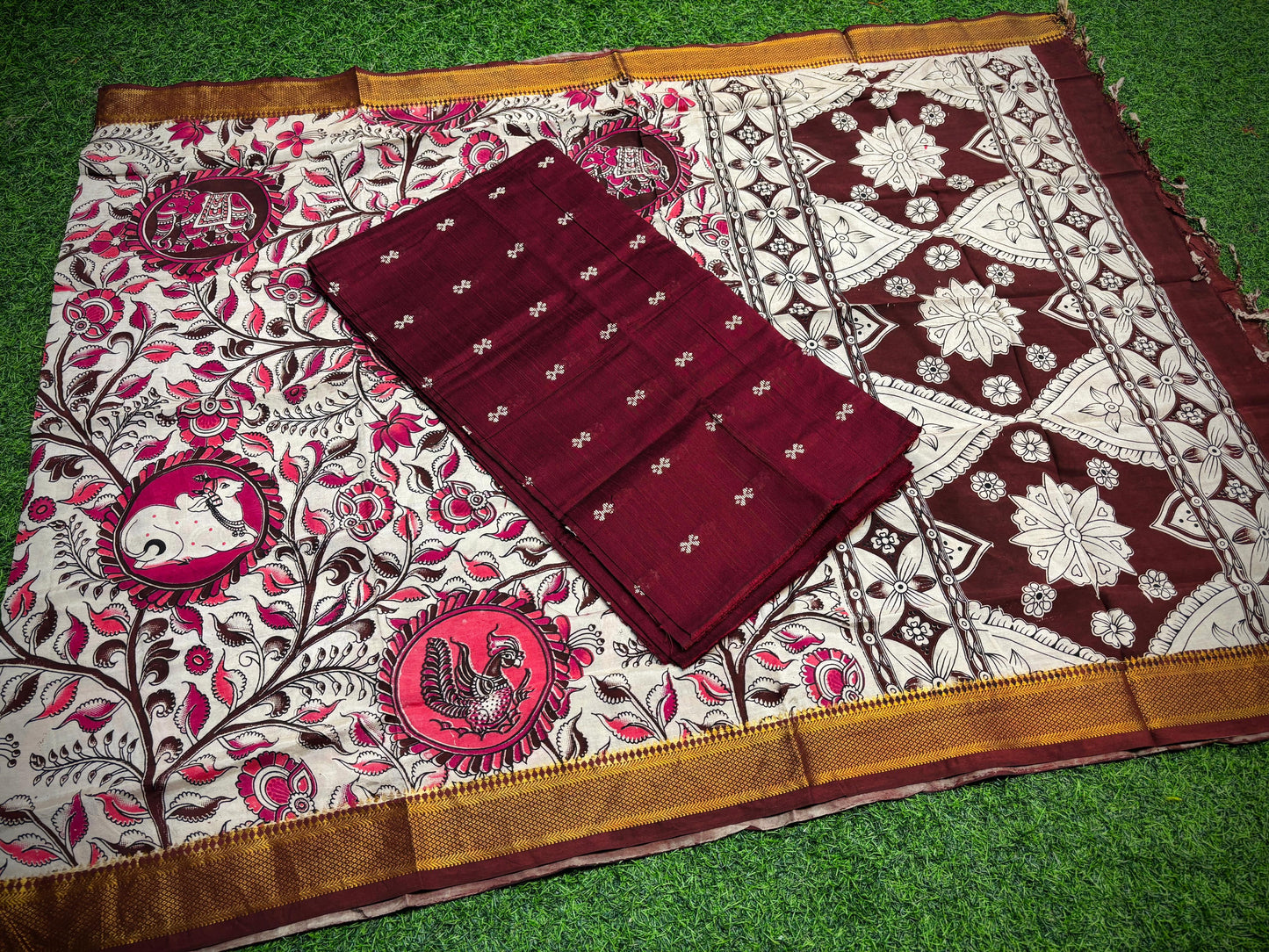 Kalamkari Dress Material