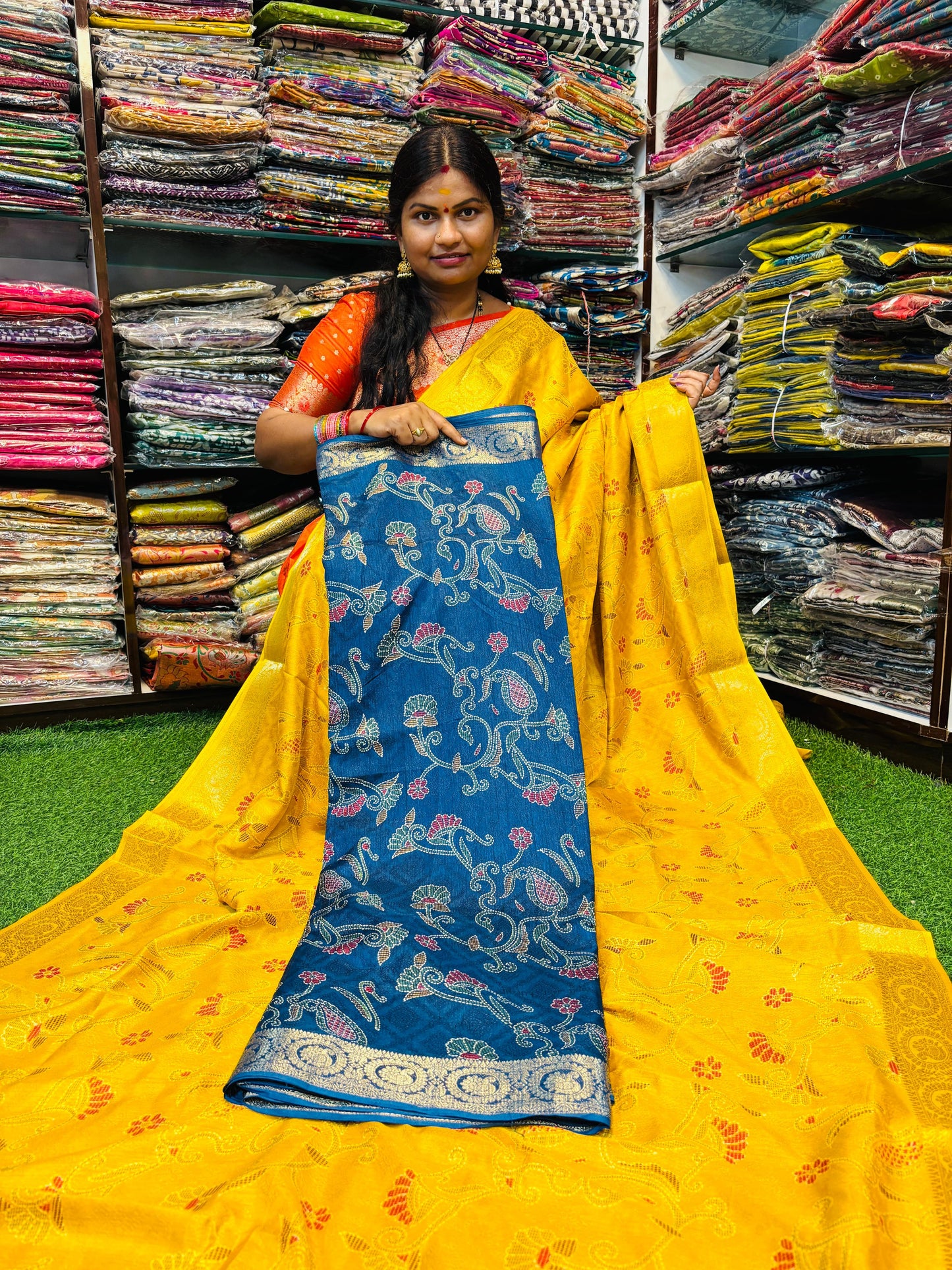 Kantha Printed