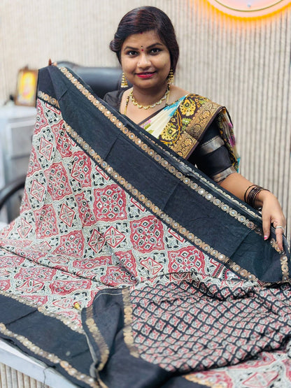 Sungudi Cotton Saree