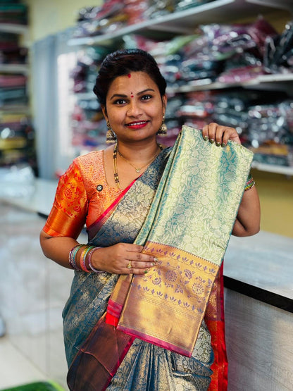 Semi Kanchi Pattu Sarees