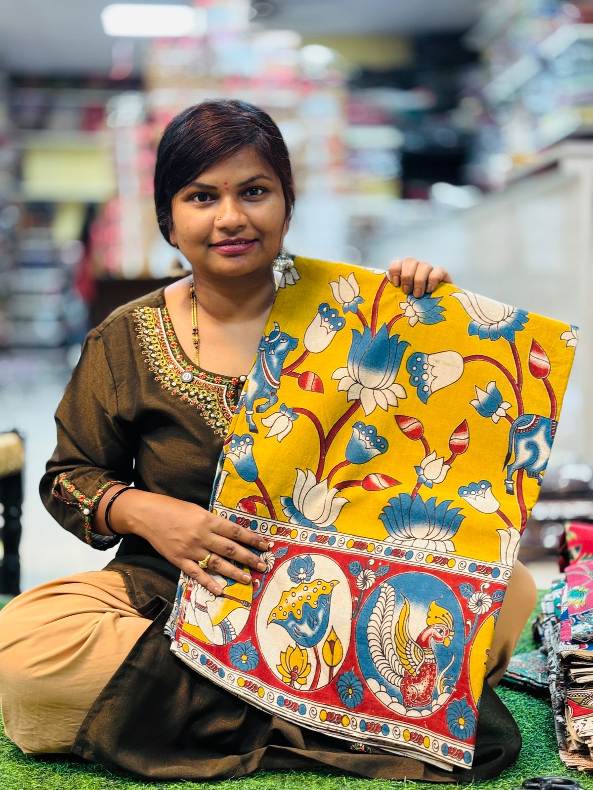 Kalamkari Cotton Sarees