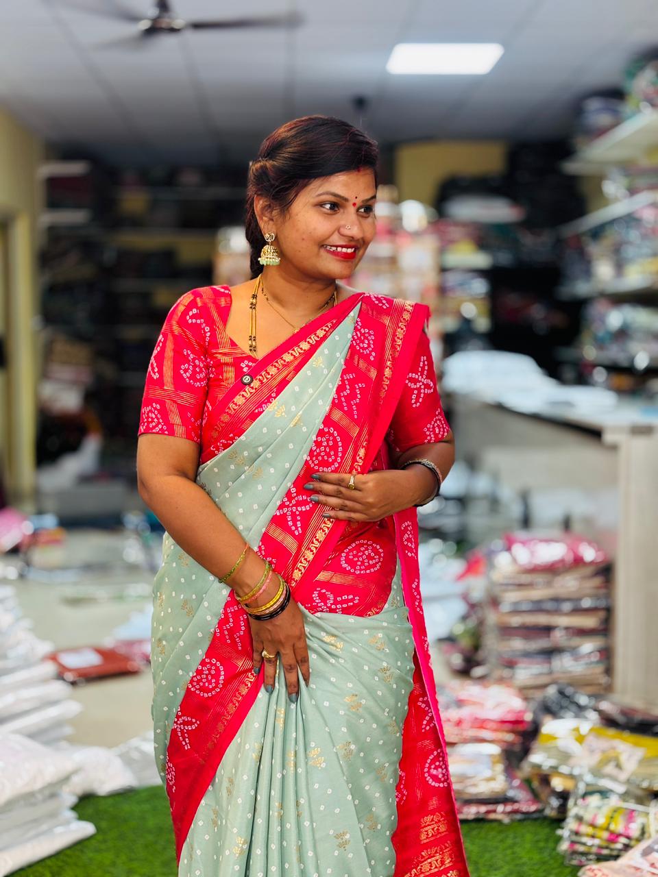 Bandej Crepe Silk Sarees