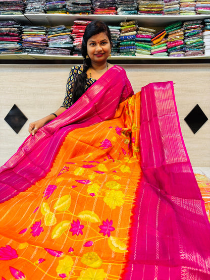 Tulip Semi Crape Saree