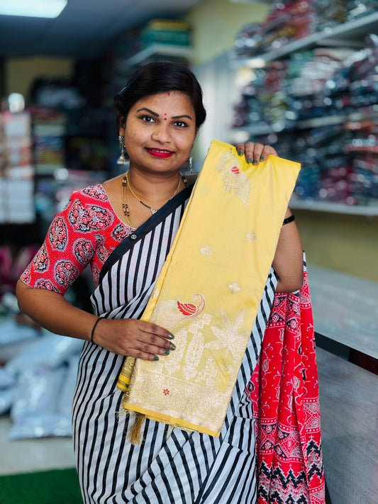 Meenakari Pattu Saree