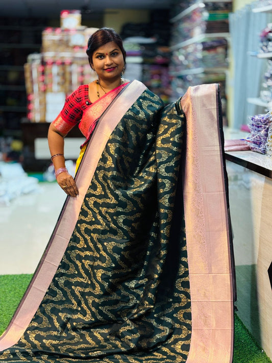 Necklace Banarasi Pattu