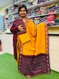 Ikkath dress materials 
Top-2.5mtr —44 panna
Bottom-2 mtr-49 panna
Duppatta-2.25 mtr