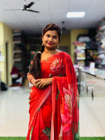 Tabby chiffon handwork