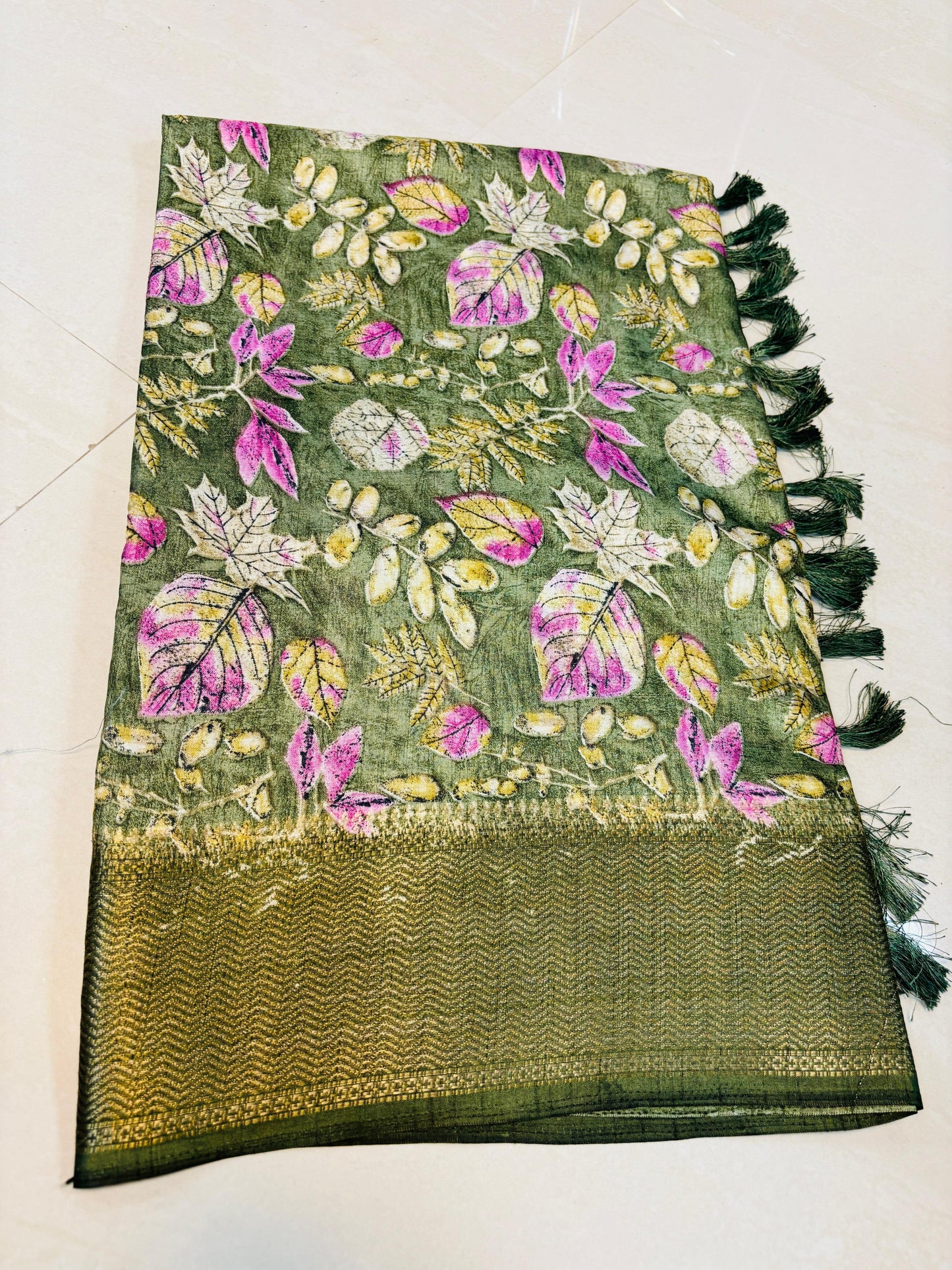 Crape silk