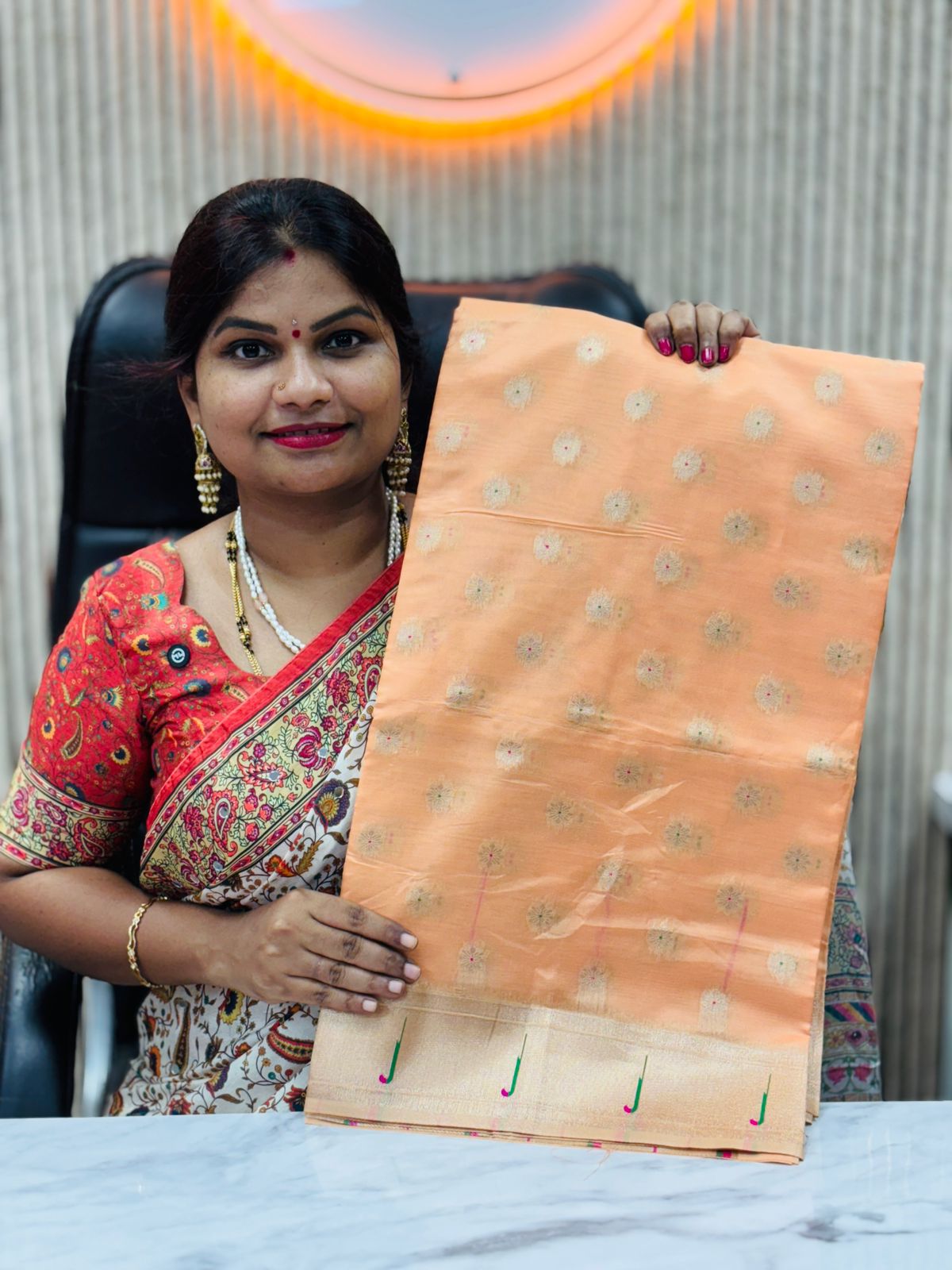 Banarasi Tissue Paithani Saree