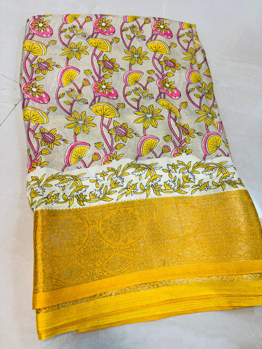 Crape silk