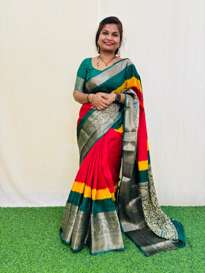 Multi Dola sarees