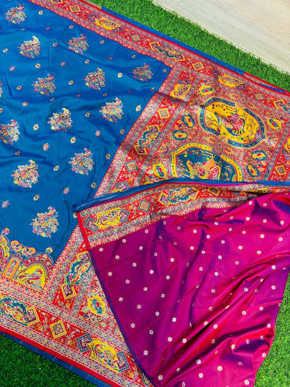 Pashmina Pattu sarees