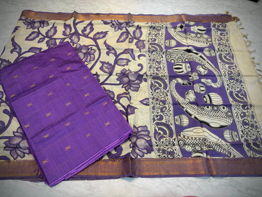 2 Piece Kalamkari Dress materials