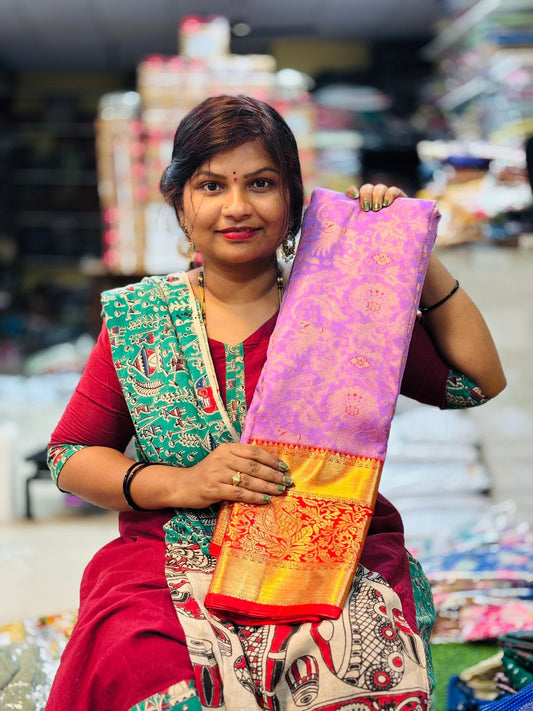 Semi Kanchi Pattu Sarees
