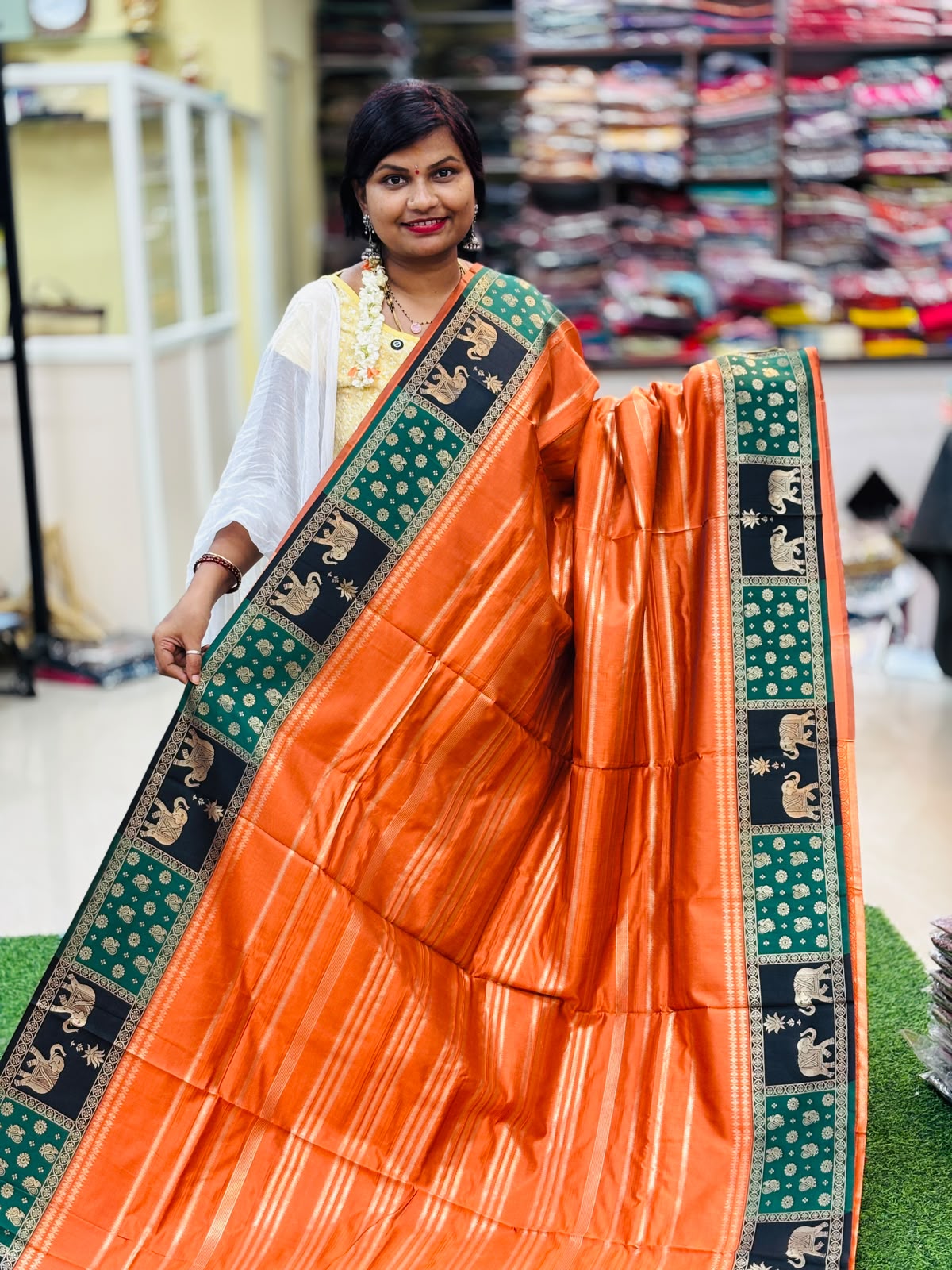 Aarni Gadwals Sarees