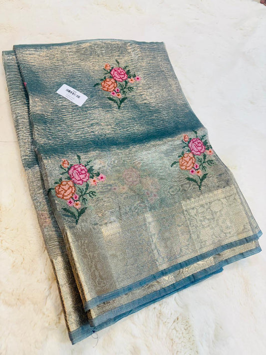 Tissue Meenakari bunches