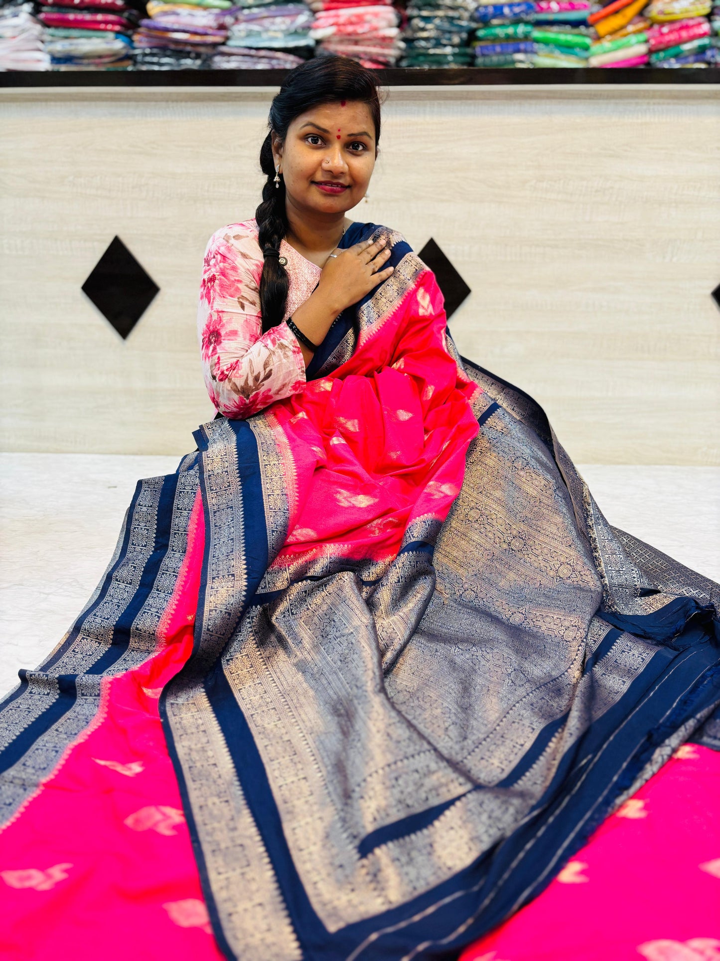 Semi Khaddi georgette