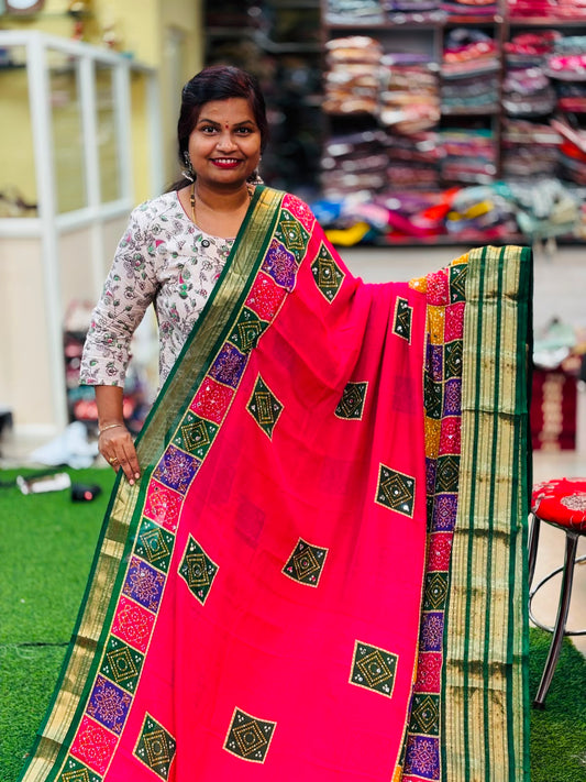 Azrak Georgette Sarees