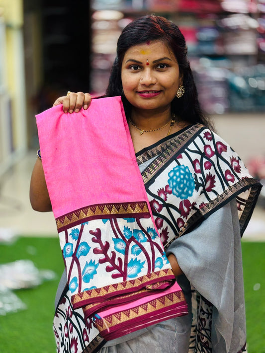 Mangalagiri Georgette Saree