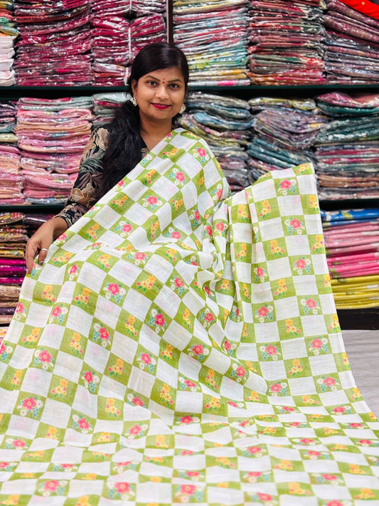 Lenin Designs in checks 
Floweral print