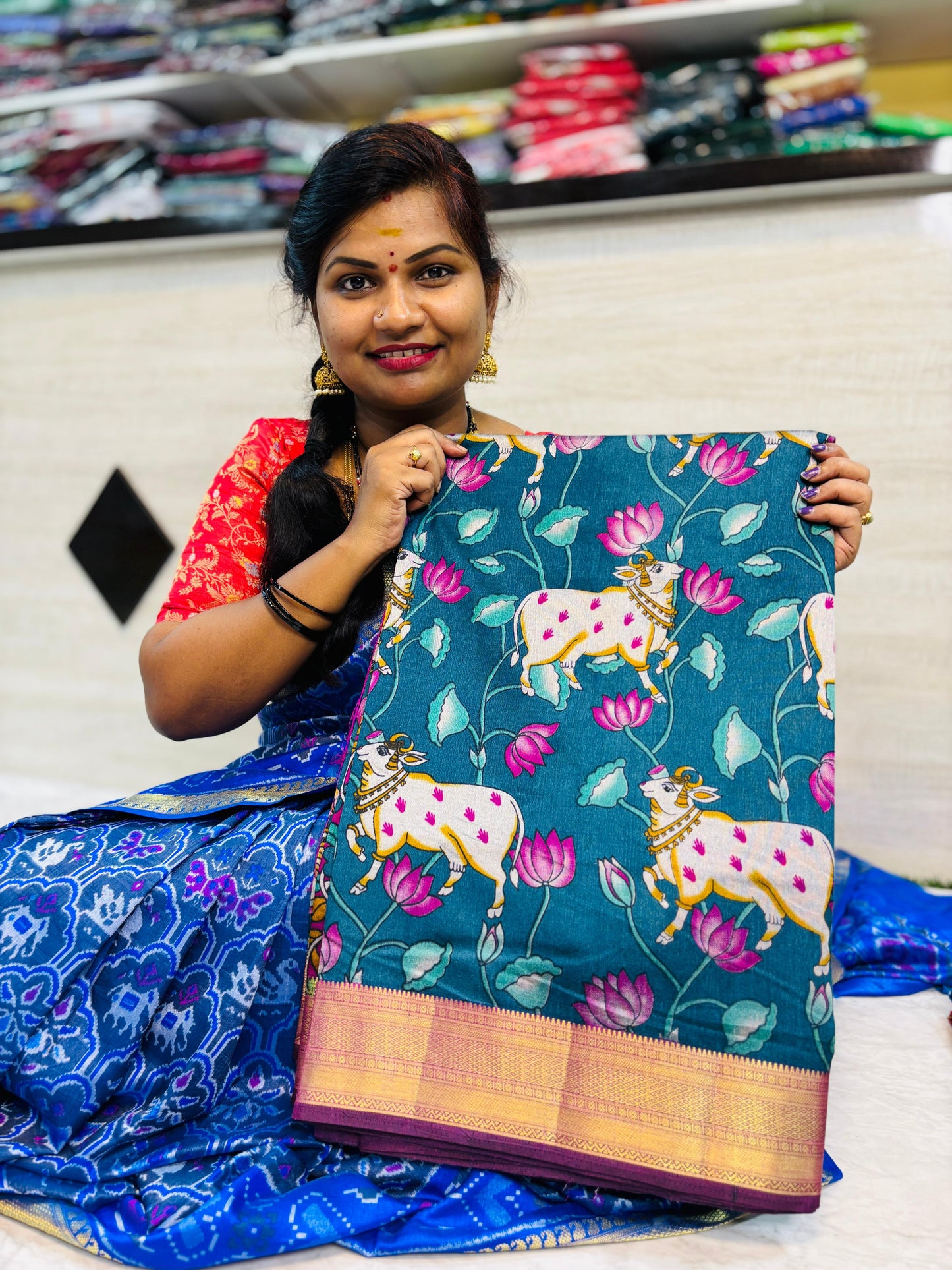 Pochampally small borders 40