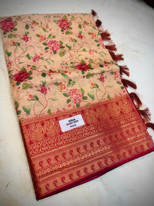 Tissue Kanchi borders