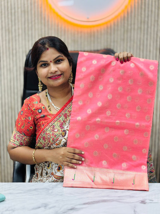 Banarasi Tissue Paithani Saree