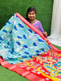 Mangalagiri Dola Kalamkari Saree