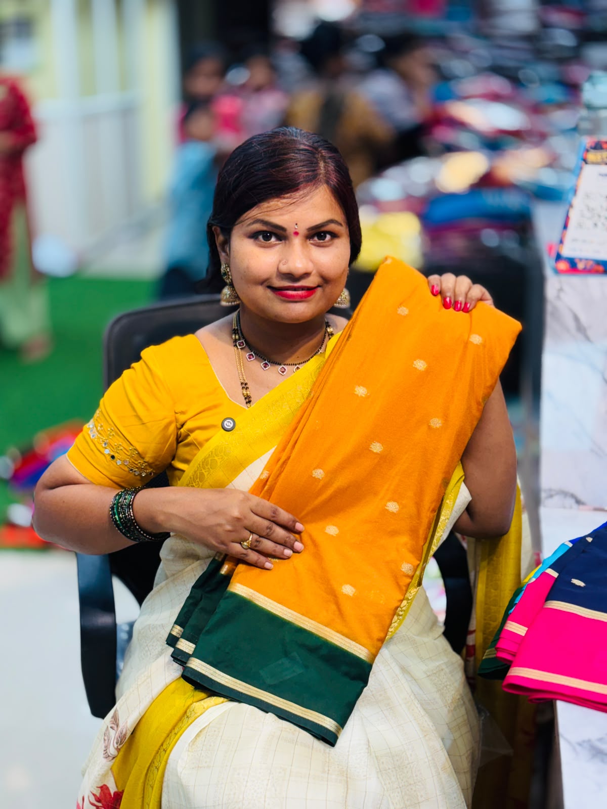 Semi Mysore crepe silk