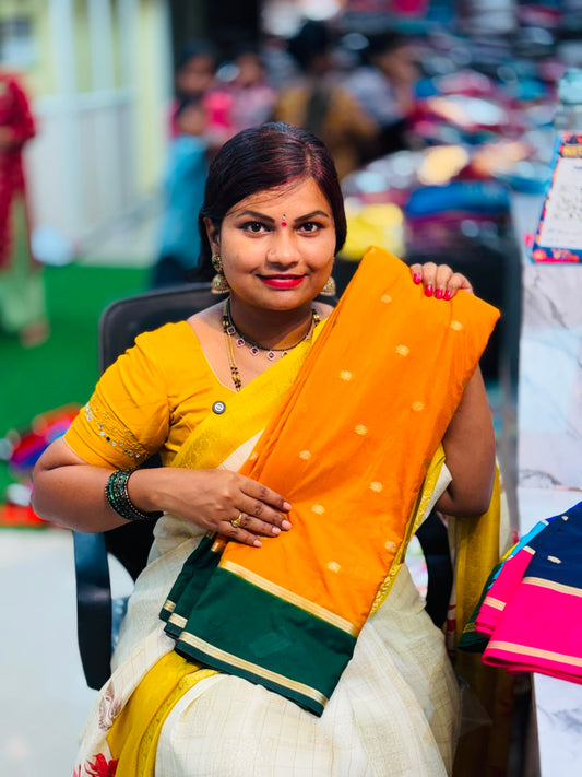 Semi Mysore crepe silk