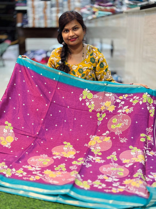 Mashroom Silk Saree