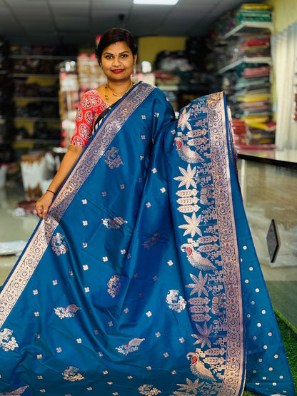 Meenakari Pattu Saree