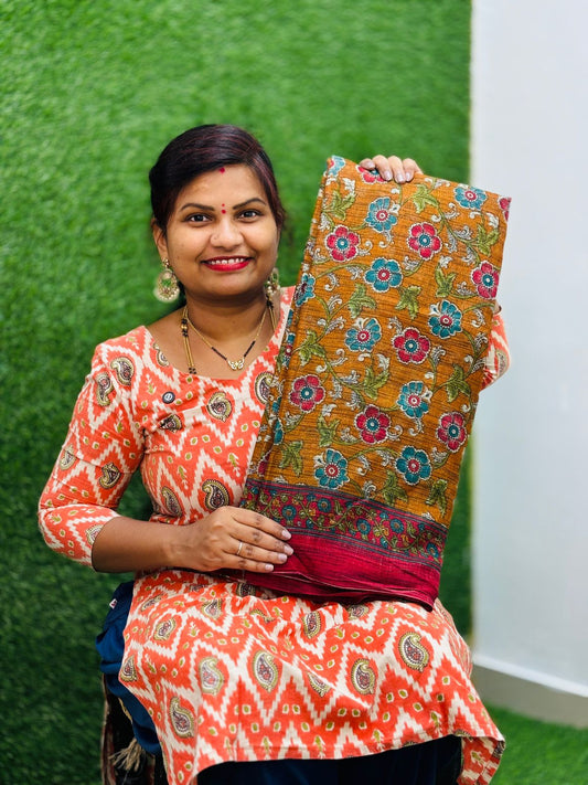 Kalamkari Kota Cotton