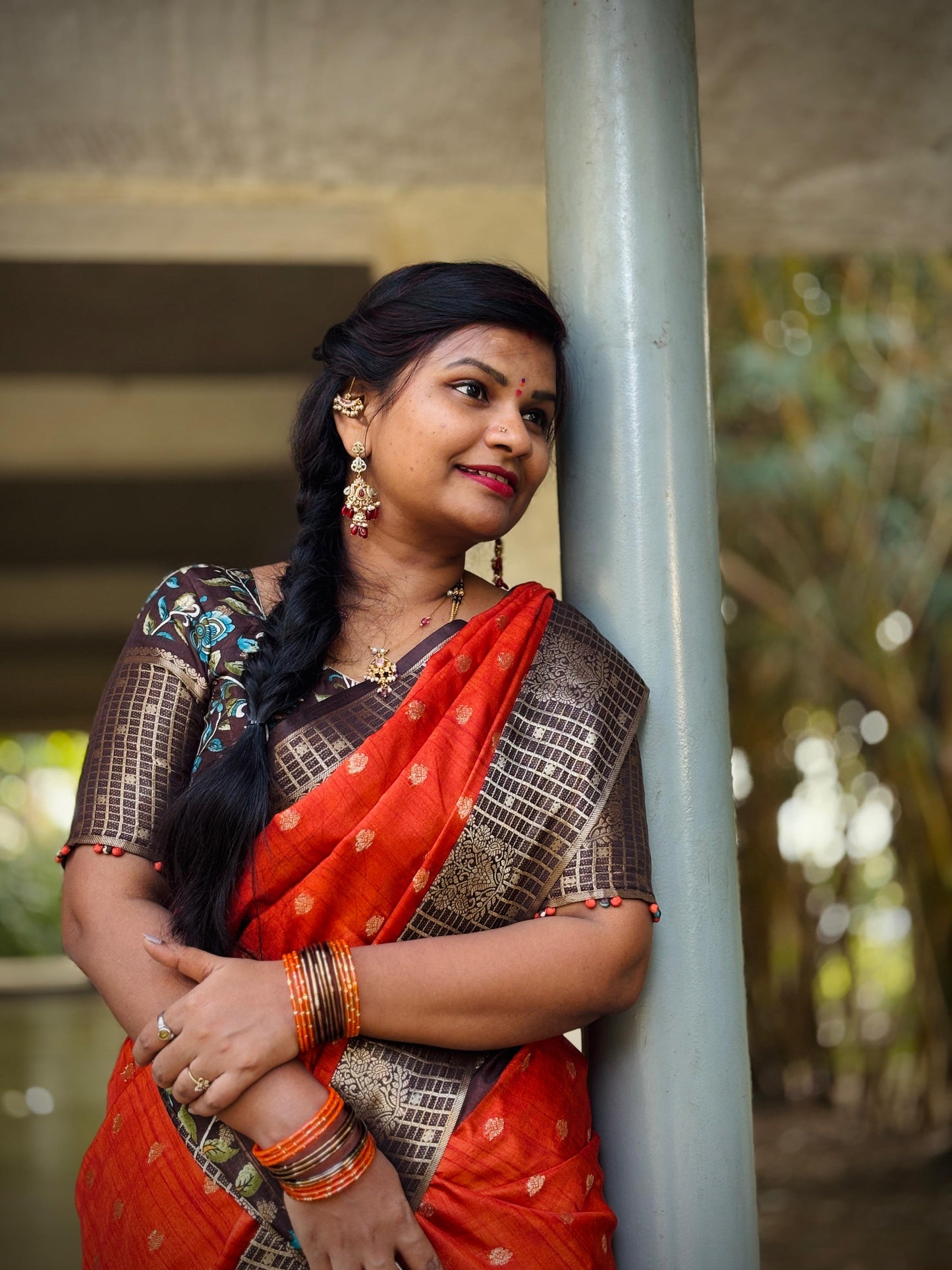 Rust Kanchi warm borders