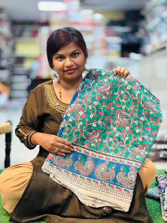 Kalamkari Cotton Sarees