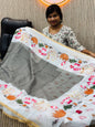 Pichwai Chanderi Lenin cotton