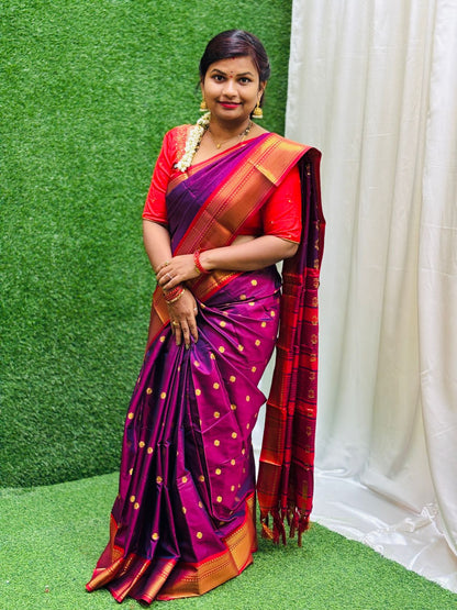 Kanchi Gadwal Saree