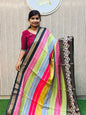 Multi Dola Gap Weavings Saree