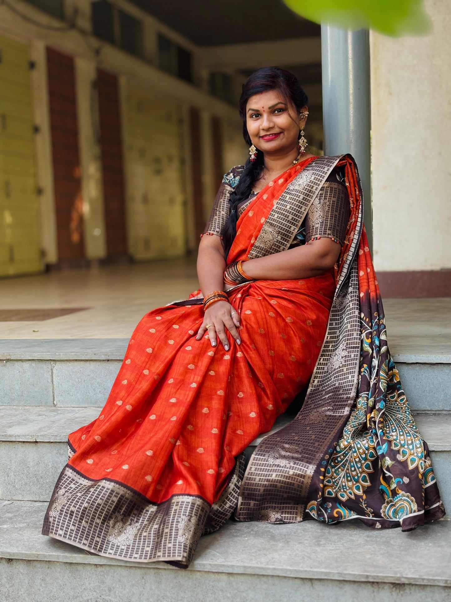 Rust Kanchi warm borders