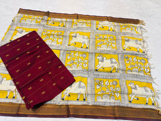 2 Piece Kalamkari Dress materials