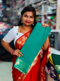 Semi Mysore Georgette Crepe Sarees