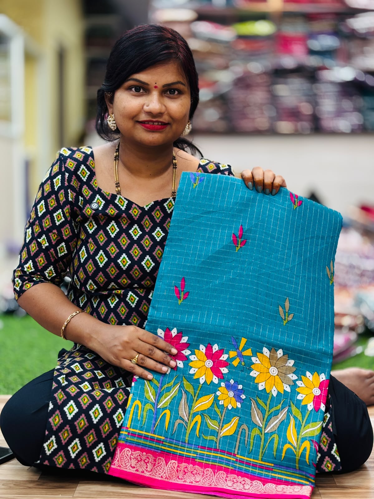 Mangalgiri Silk Saree