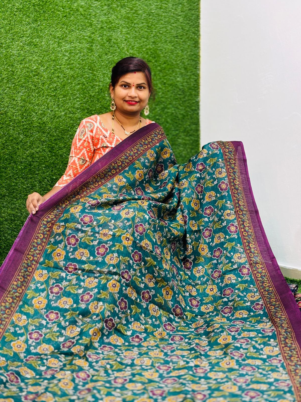 Kalamkari Kota Cotton