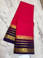 Semi Mysore Crepe Silk Sarees 30