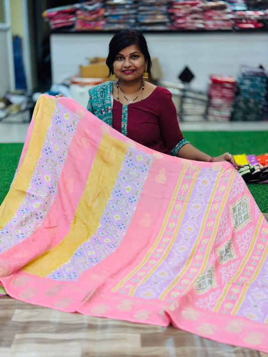 Pochampally Rangkots Sarees