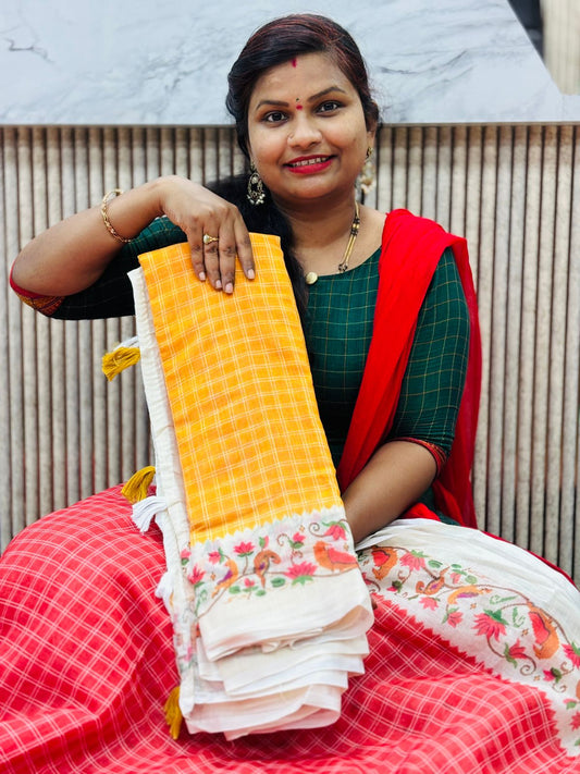 Chanderi Lenin cottons