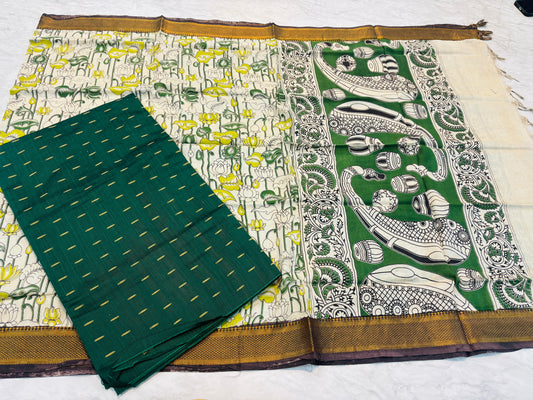 2 Piece Kalamkari Dress materials
