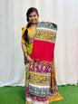 Madhubani Kalamkari Saree