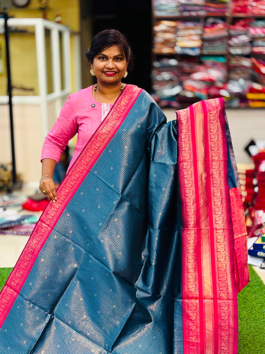 Semi Kanchi Pattu Sarees